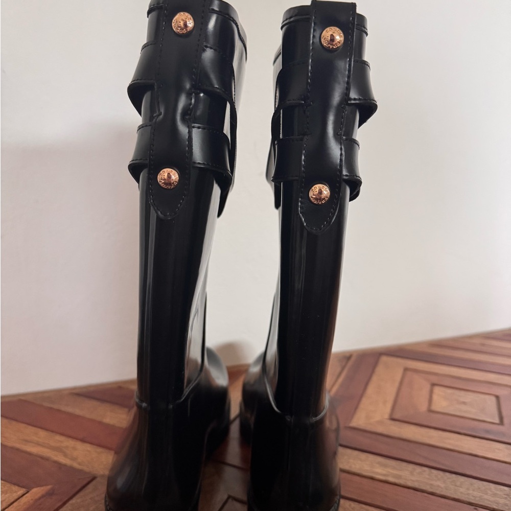 Coach black rain boots - Picture 5 of 7